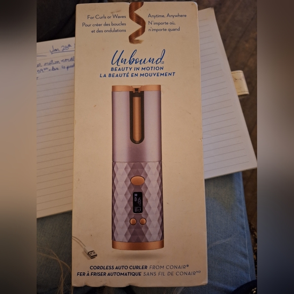 Brand NEW* Conair Unbound cordless auto Hair Curler - Picture 5 of 9
